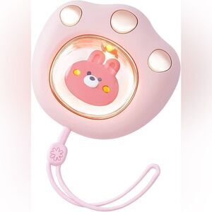 New Rechargeable Cute Cat Paw Electric Hand Warmer